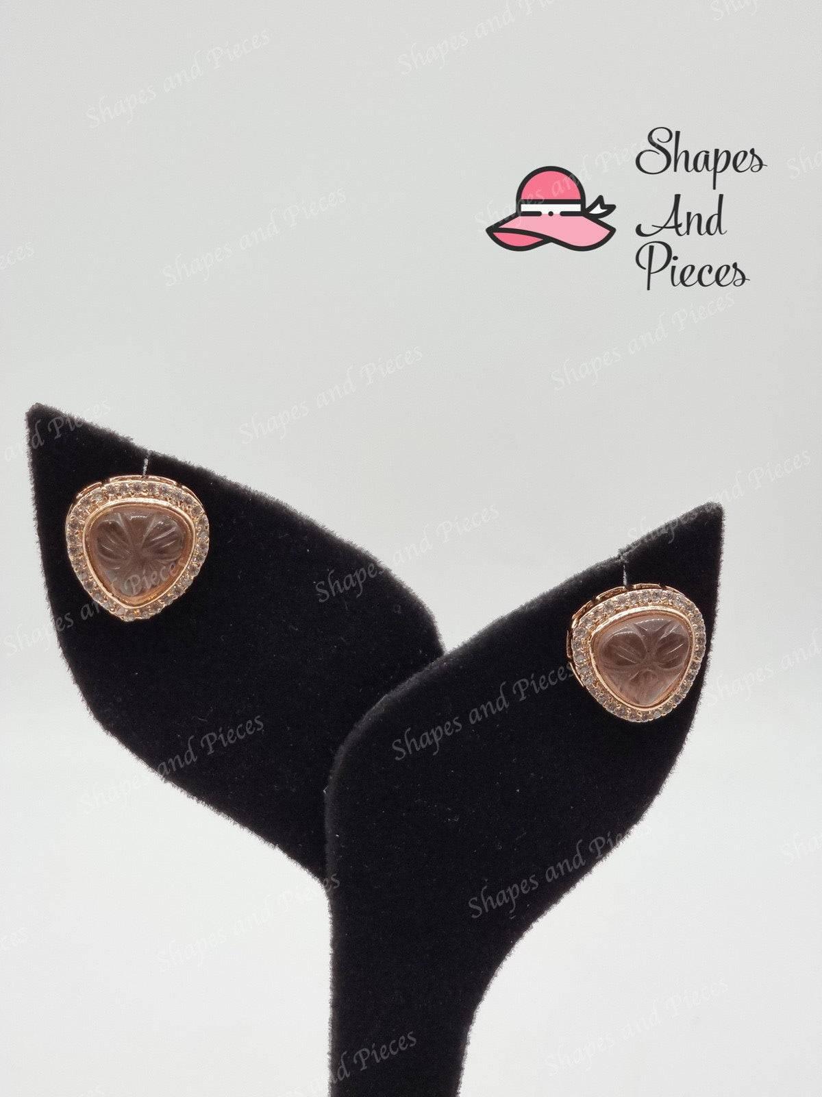 Triangle Studs - Shapes and Pieces