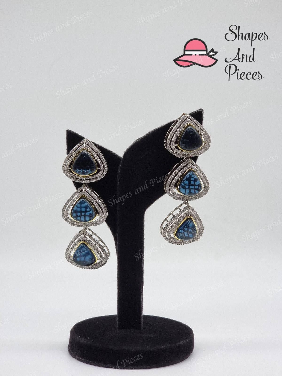 Triplet Earrings - Shapes and Pieces