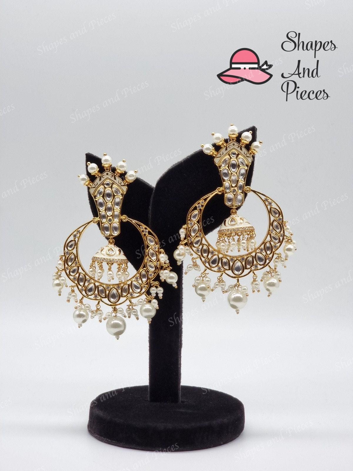 Vaishali Earrings - Shapes and Pieces