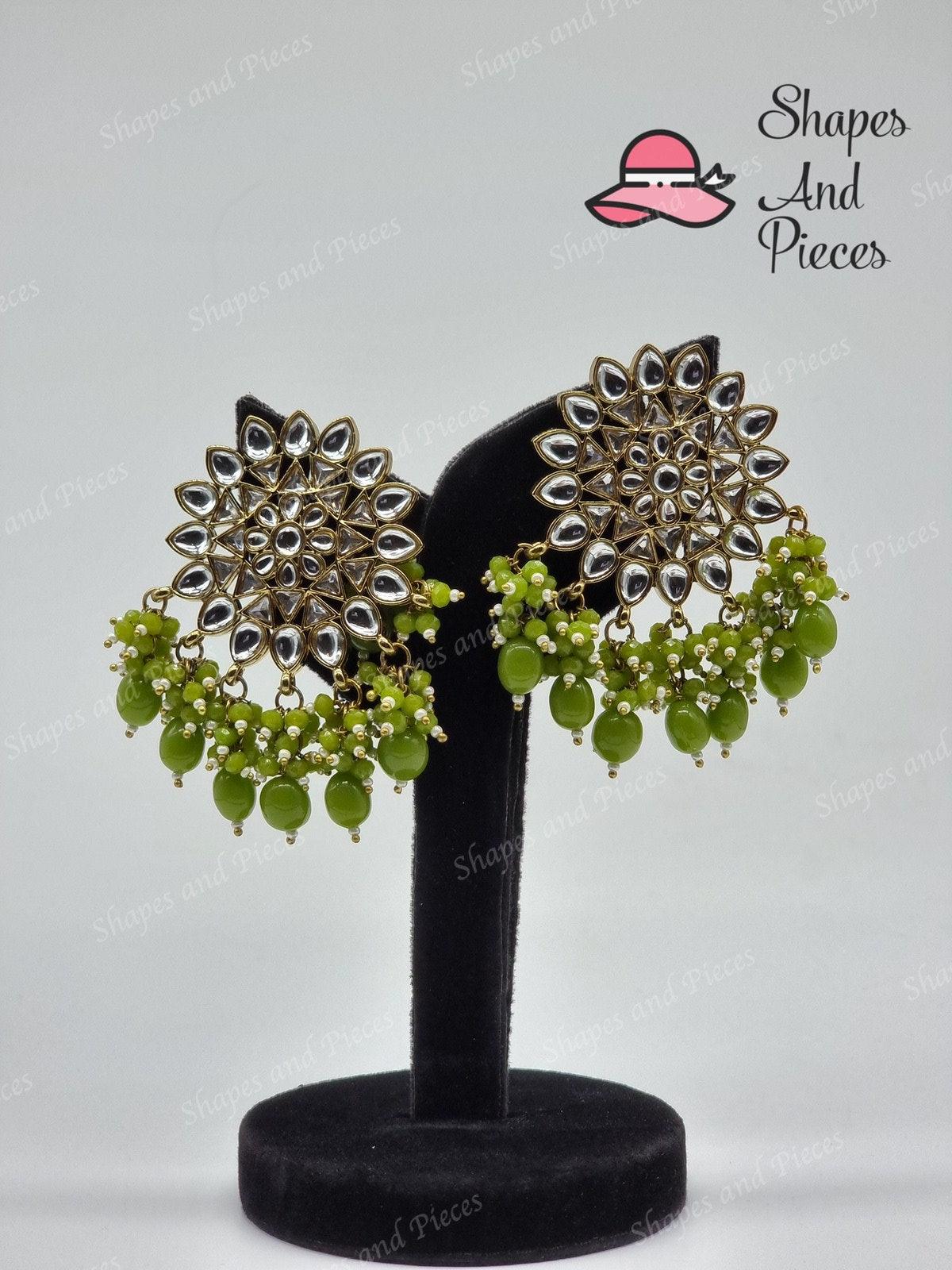 Varkha Earrings - Varkha Earrings - undefined - Shapes and Pieces