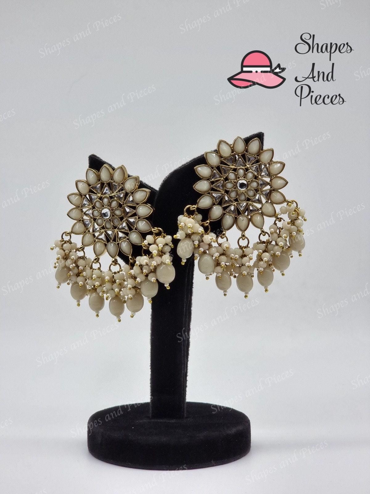 Varkha Earrings - Varkha Earrings - undefined - Shapes and Pieces