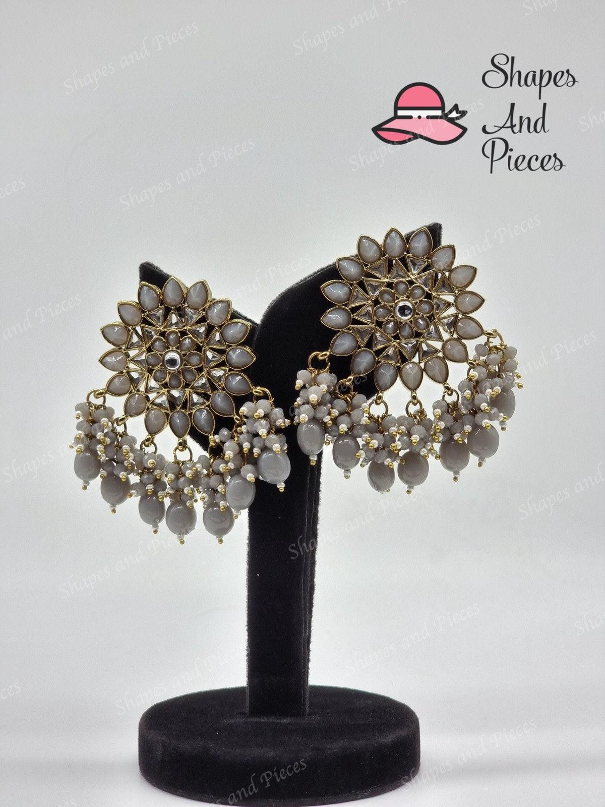 Varkha Earrings - Varkha Earrings - undefined - Shapes and Pieces