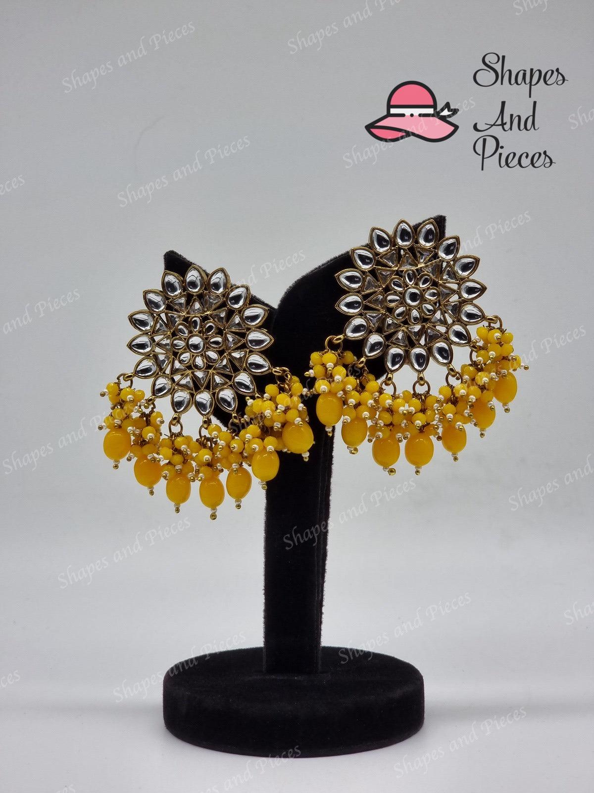 Varkha Earrings - Varkha Earrings - undefined - Shapes and Pieces