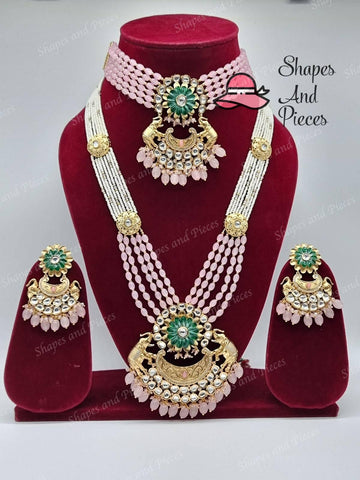 Vijaya Necklace Set - Shapes and Pieces