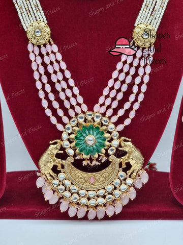 Vijaya Necklace Set - Shapes and Pieces