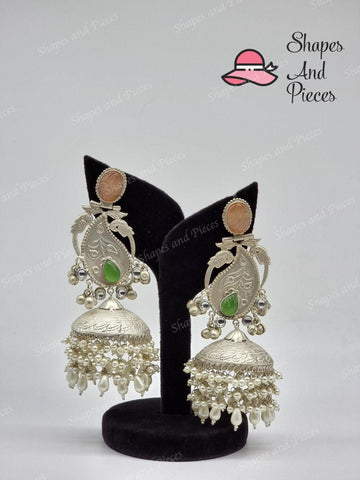 Vintage Drop Earrings - Shapes and Pieces