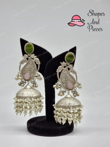 Vintage Drop Earrings - Shapes and Pieces