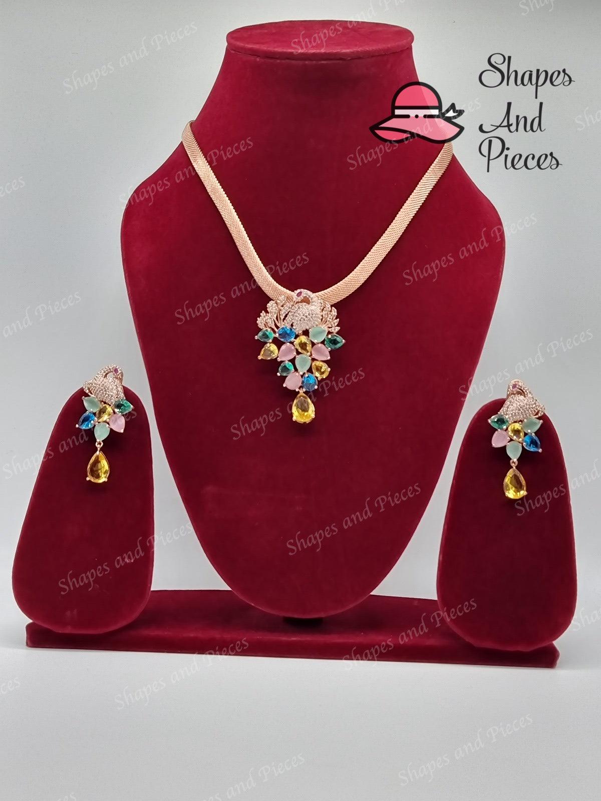 Xena Regal Necklace Set - Shapes and Pieces