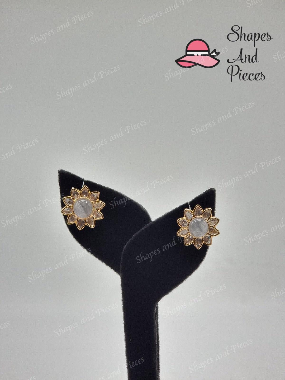 Zarina Studs - Shapes and Pieces